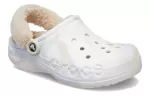 (WMNS) Crocs Baya Lined Fuzz Strap Tamanco marmorizado ‘White Multi’ 209241