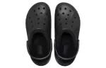 (WMNS) Crocs Baya Platform Lined Clog Sandálias ‘Black’