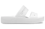 (WMNS) Crocs Baya Sandálias Plataforma ‘Branco’