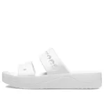 (WMNS) Crocs Baya Sandálias Plataforma ‘Branco’
