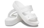 (WMNS) Crocs Baya Sandálias Plataforma ‘Branco’