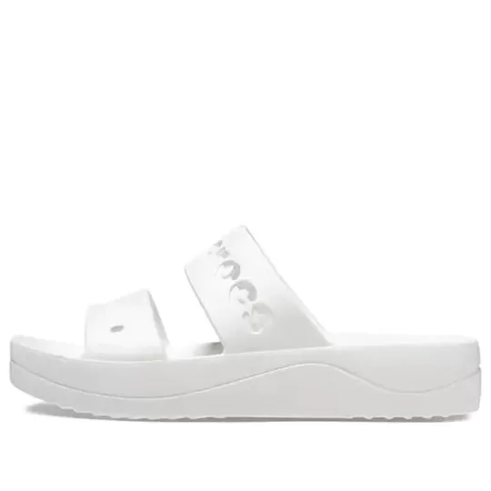 (WMNS) Crocs Baya Sandálias Plataforma ‘Branco’