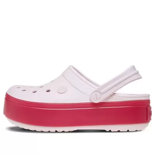 (WMNS) Crocs Beach Sandálias Roxo Vermelho