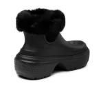 (WMNS) Crocs Bota com forro Stomp ‘Preto’