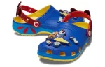 (WMNS) Crocs Branca de Neve Classic Clogs ‘Azul Amarelo Vermelho’