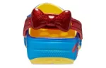 (WMNS) Crocs Branca de Neve Classic Clogs ‘Azul Amarelo Vermelho’