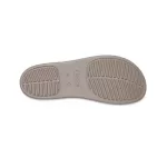 (WMNS) Crocs Brooklyn Ankle Strap Wedge Sandálias ‘Cream White Brown’