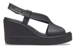 (WMNS) Crocs Brooklyn Cozy Non-Slip Sports Sandálias Pretas