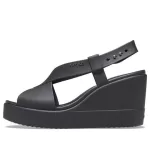 (WMNS) Crocs Brooklyn Cozy Non-Slip Sports Sandálias Pretas