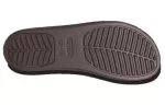 (WMNS) Crocs Brooklyn Croco Shine Slide Sandálias ‘Espresso’