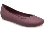 (WMNS) Crocs Brooklyn Flats ‘Dark Cherry’