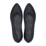 (WMNS) Crocs Brooklyn Flats pontiagudos ‘Pretos’
