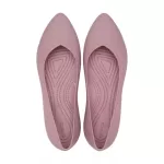 (WMNS) Crocs Brooklyn Flats pontiagudos ‘Rosa’