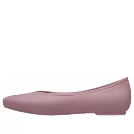 (WMNS) Crocs Brooklyn Flats pontiagudos ‘Rosa’