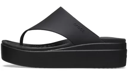 (WMNS) Crocs Brooklyn Flip ‘Preto’
