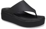 (WMNS) Crocs Brooklyn Flip ‘Preto’