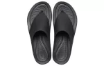 (WMNS) Crocs Brooklyn Flip ‘Preto’