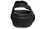 (WMNS) Crocs Brooklyn Luxe Cross Strap ‘Preto’