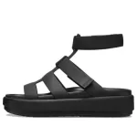 (WMNS) Crocs Brooklyn Luxe Gladiator Sandálias ‘Black’