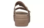 (WMNS) Crocs Brooklyn Sandália de cunha baixa ‘Latte’