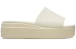 (WMNS) Crocs Brooklyn Slide ‘Branco Bege’