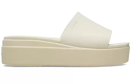 (WMNS) Crocs Brooklyn Slide ‘Branco Bege’