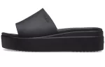(WMNS) Crocs Brooklyn Slide ‘Preto’