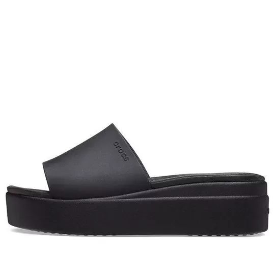 (WMNS) Crocs Brooklyn Slide ‘Preto’