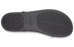 (WMNS) Crocs Brooklyn Sola Grossa Casual Sandálias Pretas