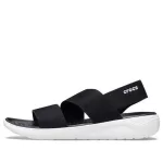 (WMNS) Crocs Calçado Sandálias Esportivas ‘Black White’