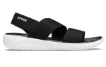 (WMNS) Crocs Calçado Sandálias Esportivas ‘Black White’