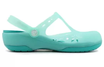 (WMNS) Crocs Calçado Sandálias Esportivas ‘Verde Azul Escuro’