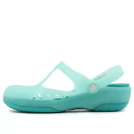 (WMNS) Crocs Calçado Sandálias Esportivas ‘Verde Azul Escuro’