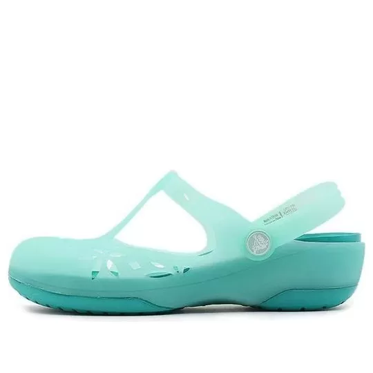 (WMNS) Crocs Calçado Sandálias Esportivas ‘Verde Azul Escuro’