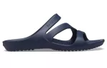 (WMNS) Crocs Chinelos Azul Profundo