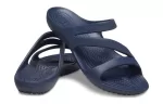 (WMNS) Crocs Chinelos Azul Profundo