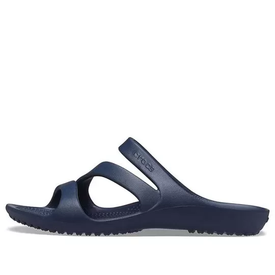 (WMNS) Crocs Chinelos Azul Profundo