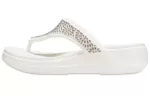 (WMNS) Crocs Chinelos ‘Brancos’