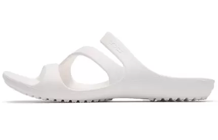 (WMNS) Crocs Chinelos Brancos