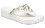 (WMNS) Crocs Chinelos ‘Brancos’