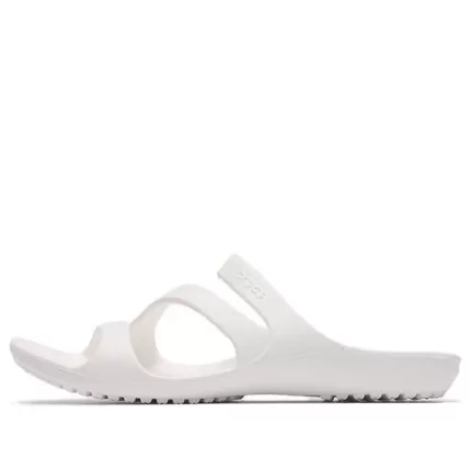 (WMNS) Crocs Chinelos Brancos