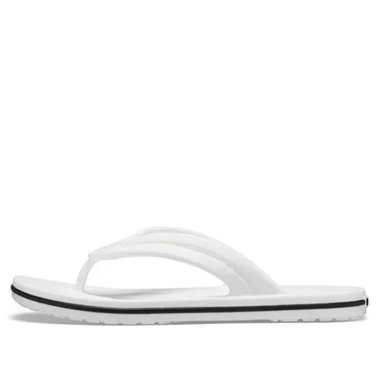 (WMNS) Crocs Chinelos Crocband ‘Branco’