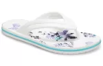 (WMNS) Crocs Chinelos Crocband Flowers Branco