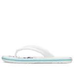(WMNS) Crocs Chinelos Crocband Flowers Branco