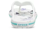 (WMNS) Crocs Chinelos Crocband Flowers Branco