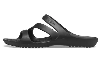 (WMNS) Crocs Chinelos Kadee ‘Pretos’