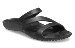 (WMNS) Crocs Chinelos Kadee ‘Pretos’