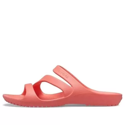 (WMNS) Crocs Chinelos Laranja Vermelho