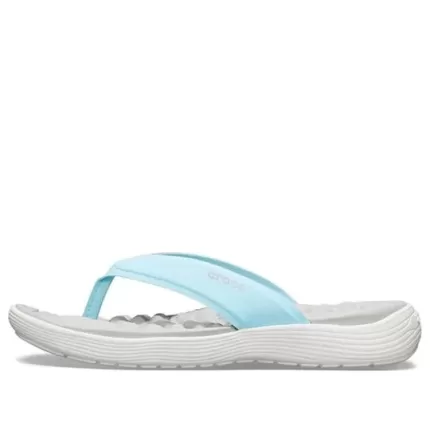 (WMNS) Crocs Chinelos Reviva Azul