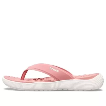 (WMNS) Crocs Chinelos Reviva Rosa